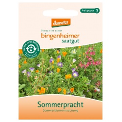 Sommerblumenmischung Sommerpracht von Bingenheimer Saatgut