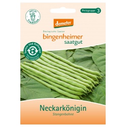Stangenbohnen Neckarkönigin Stangenbohnen Neckarkönigin von Bingenheimer Saatgut