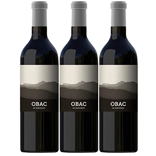 Binigrau Obac Rotwein Wein trocken Mallorca Spanien Inkl. FeinWert E-Book (3 Flaschen) von Binigrau