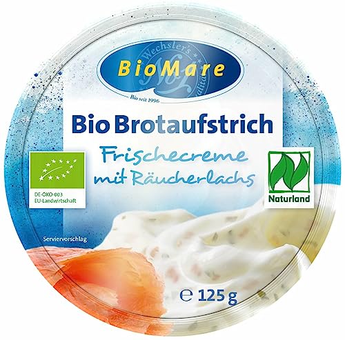 Bio Mare Bio-Brotaufstrich mit Bio-Räucherlachs (6 x 125 gr) von Bio Mare