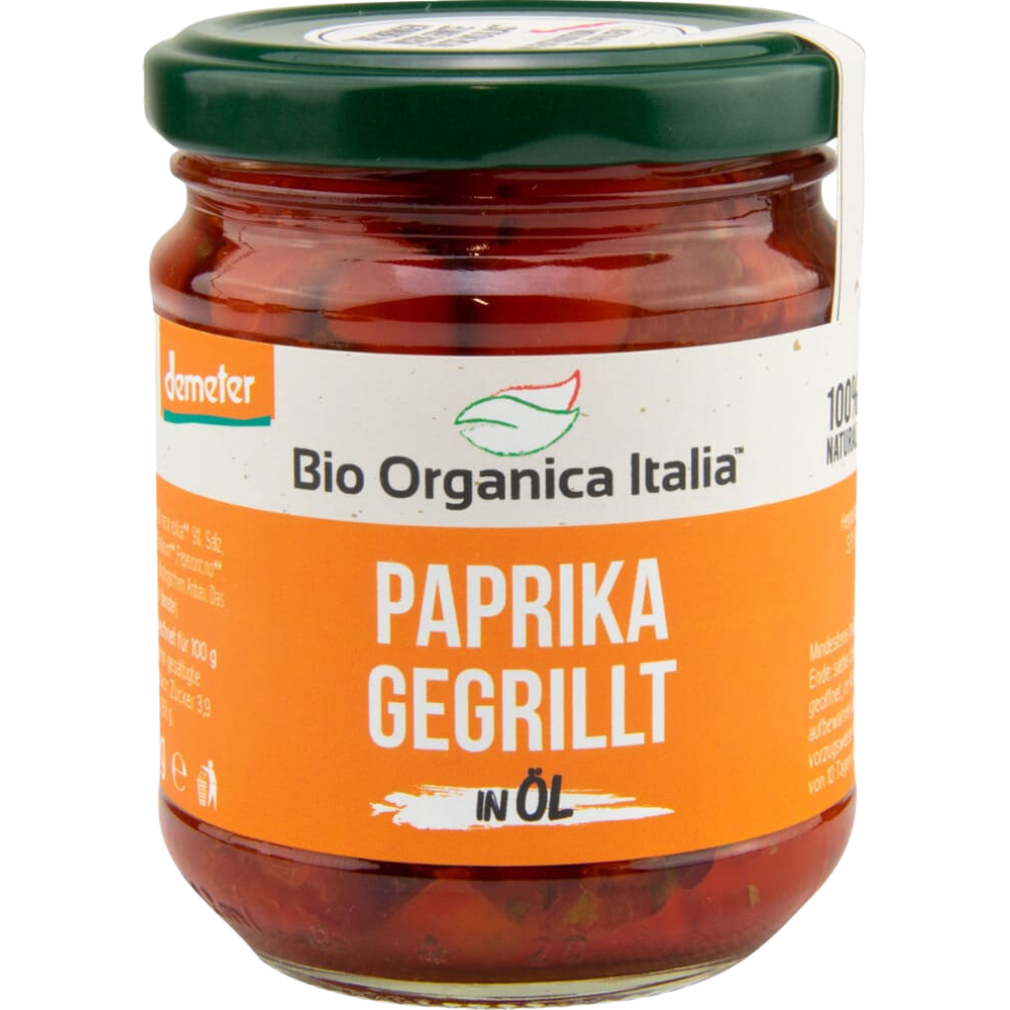 Bio Paprika gegrillt in Öl Bio Paprika gegrillt in Öl von Bio Organica Italia