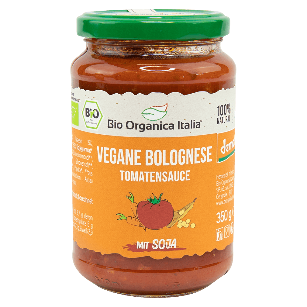 Bio Vegane Bolognese Tomatensauce Bio Vegane Bolognese Tomatensauce von Bio Organica Italia