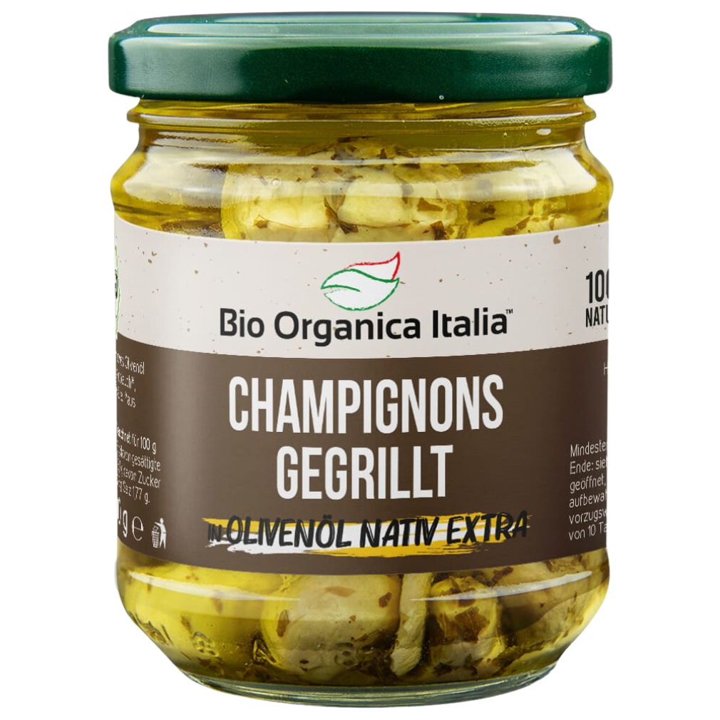 Gegrillte Champignons in Öl Gegrillte Champignons in Öl von Bio Organica Italia
