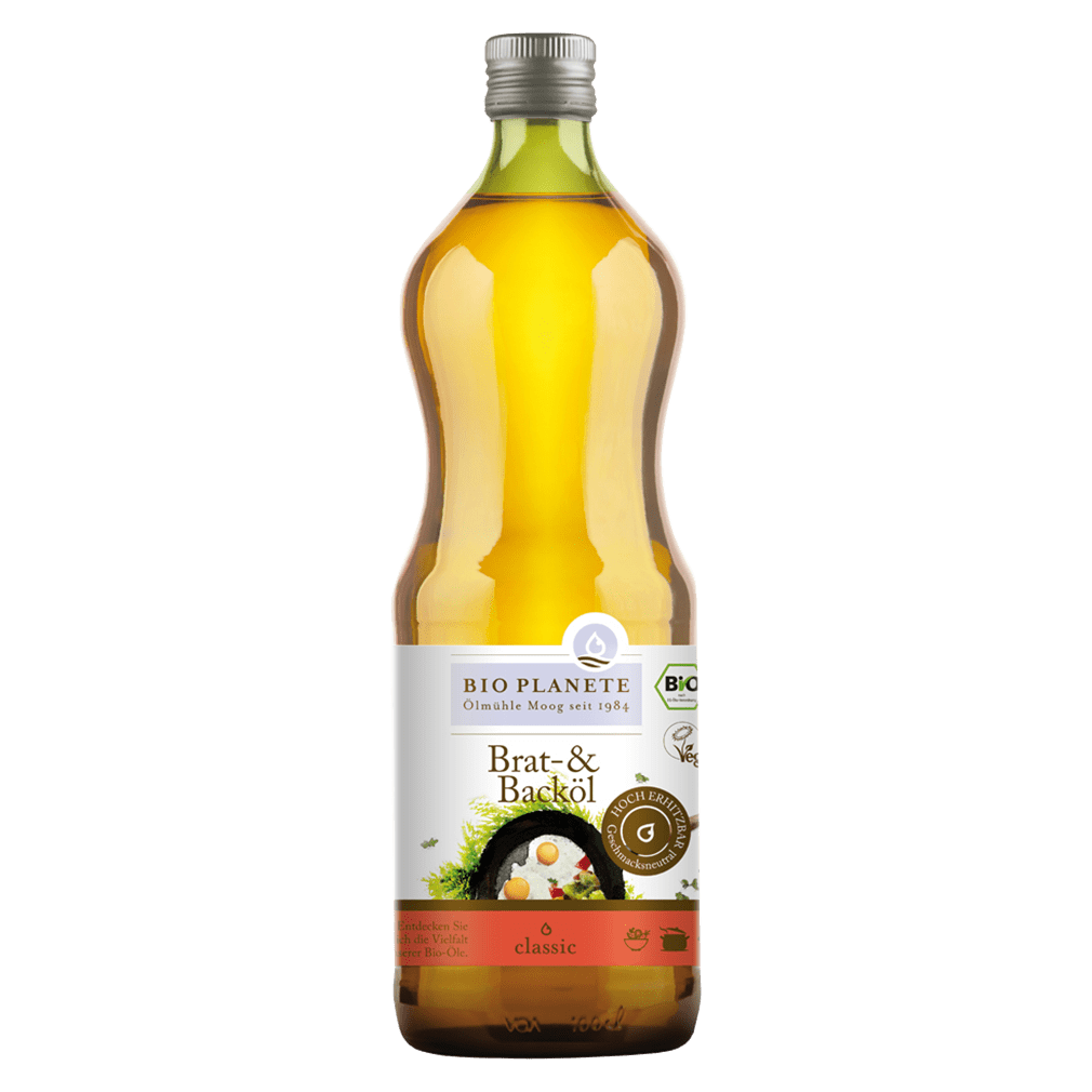 Bio Bratöl und Frittieröl gedämpft Bio Bratöl und Frittieröl gedämpft von Bio Planète