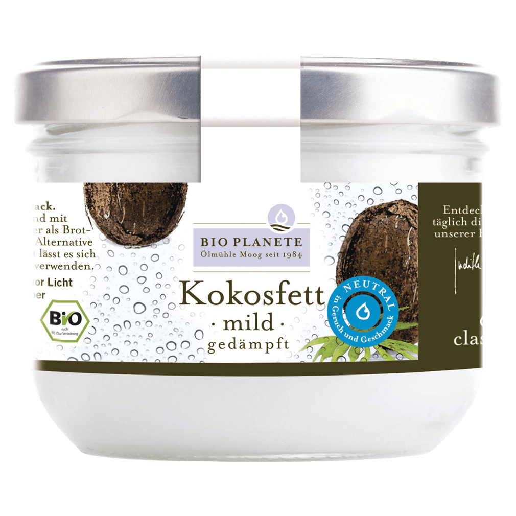 Bio Kokosfett, mild gedämpft Bio Kokosfett, mild gedämpft von Bio Planète