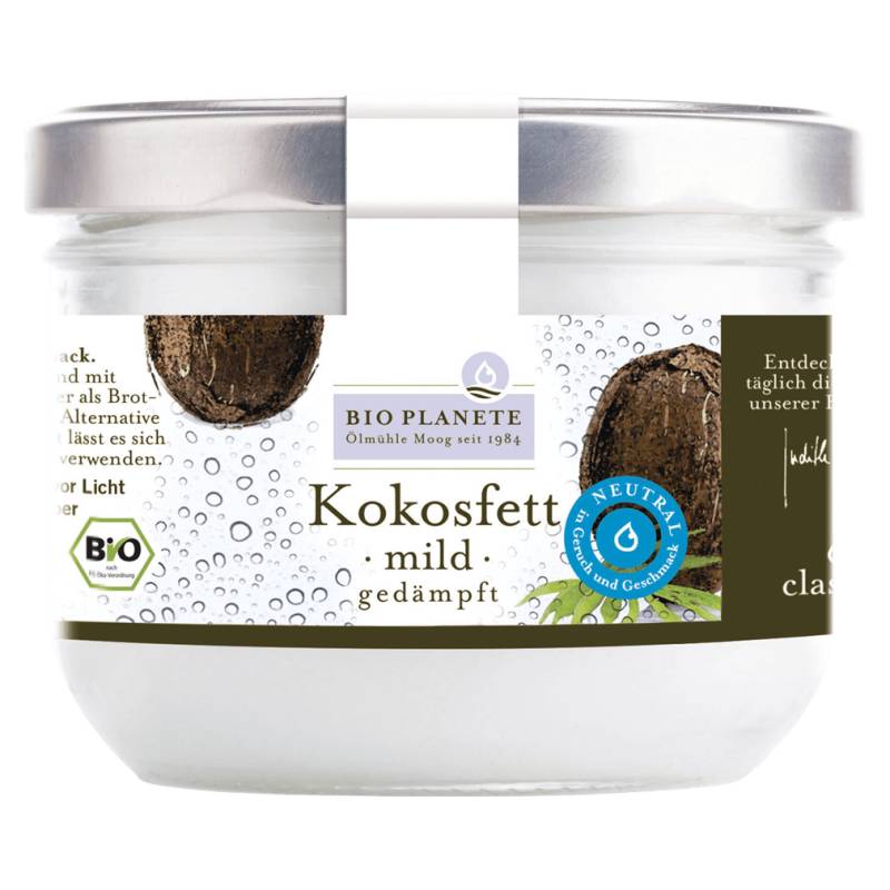 Bio Kokosfett, mild gedämpft von Bio Planète