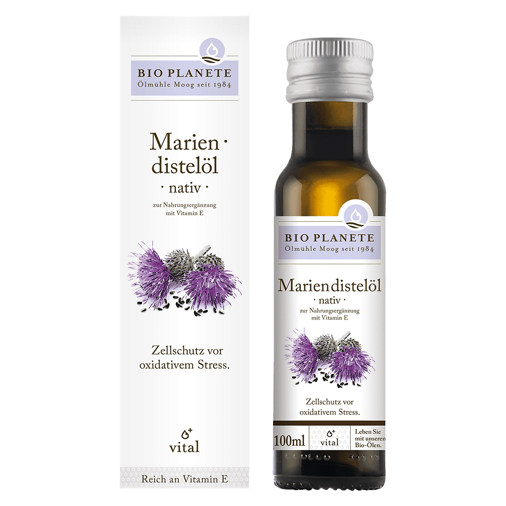 Bio Mariendistelöl nativ, Nahrungsergänzungsmittel Bio Mariendistelöl nativ, Nahrungsergänzungsmittel von Bio Planète