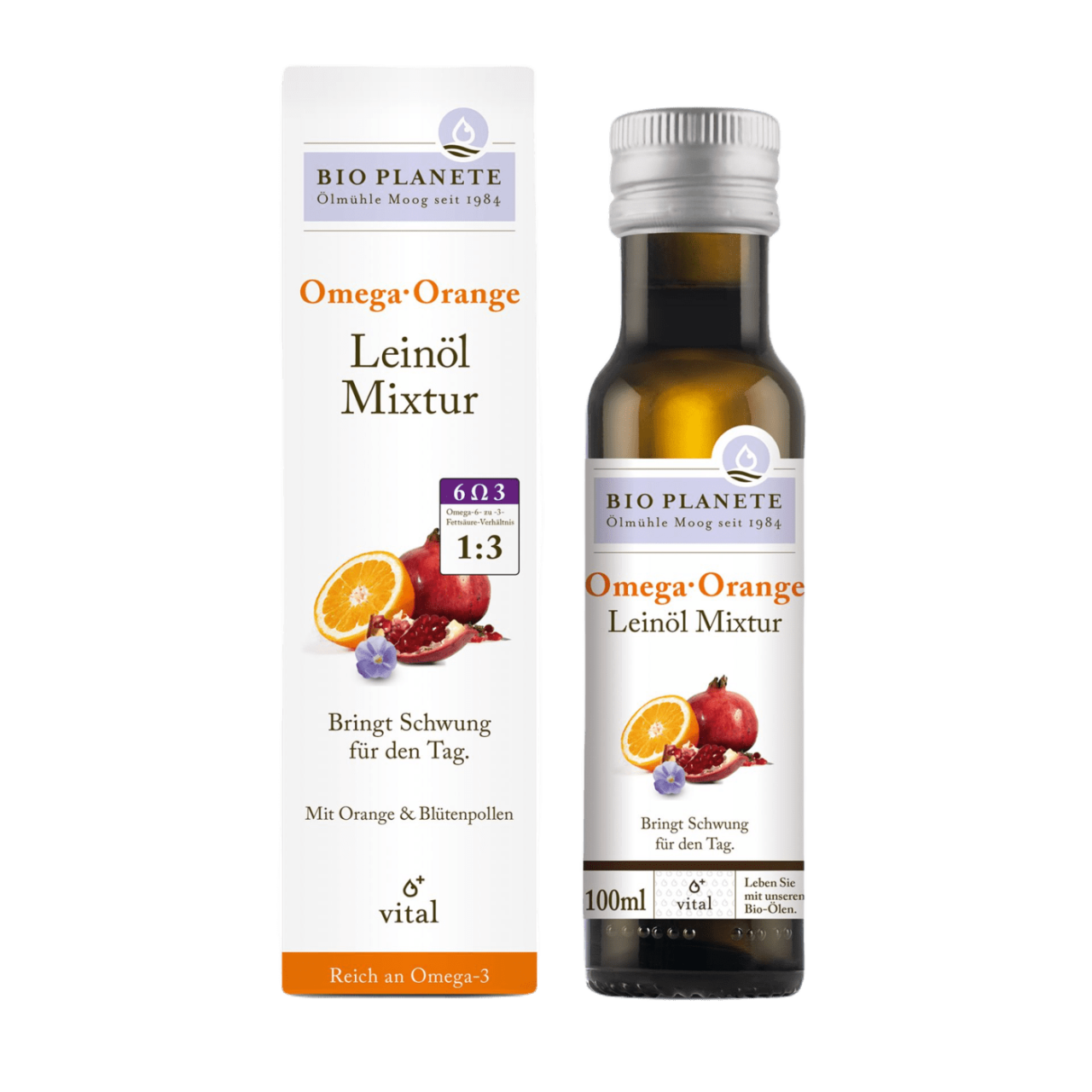 Bio Omega Orange Leinöl-Mixtur Bio Omega Orange Leinöl-Mixtur von Bio Planète