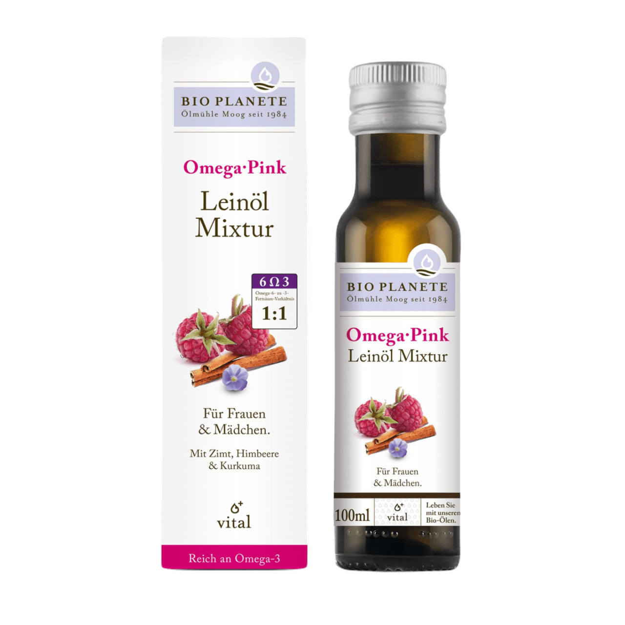 Bio Omega Pink Leinöl-Mixtur Bio Omega Pink Leinöl-Mixtur von Bio Planète