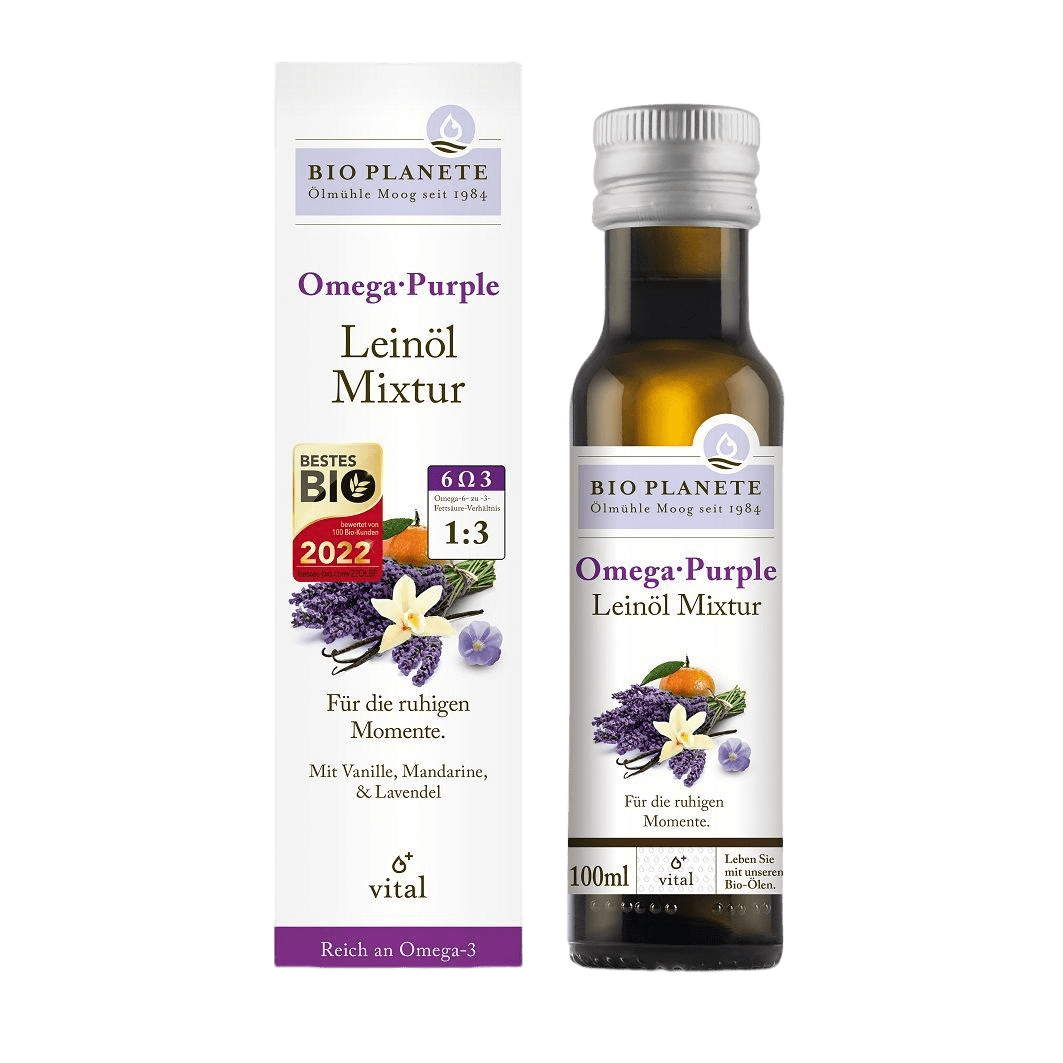 Bio Omega Purple Leinöl-Mixtur von Bio Planète