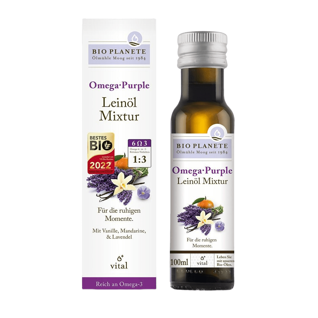 Bio Omega Purple Leinöl-Mixtur Bio Omega Purple Leinöl-Mixtur von Bio Planète
