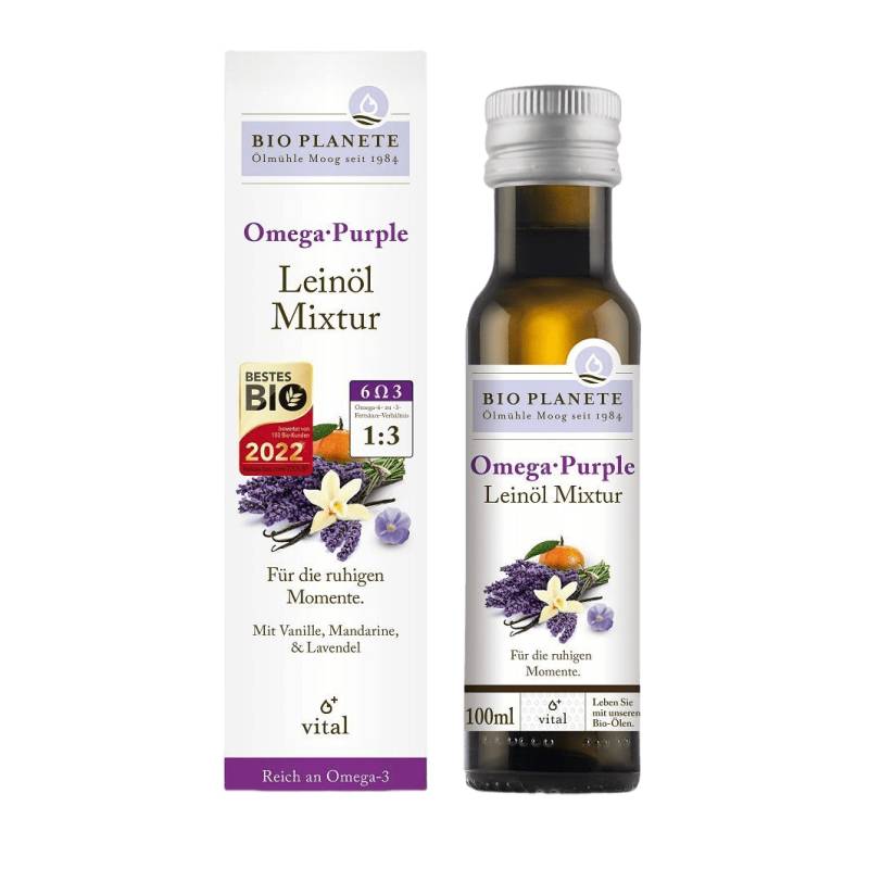 Bio Omega Purple Leinöl-Mixtur von Bio Planète