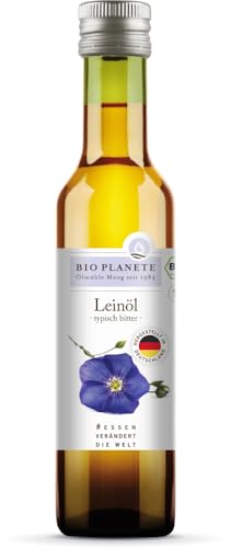 Bio Planete Leinöl nativ typisch bitter aus deutscher Herkunft (6 x 0,25 l) von BIO PLANET