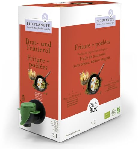 Bio Planete Bratöl OIL IN BOX (2 x 3 l) von BIO PLANET