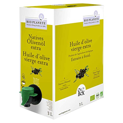 Bio Planete Olivenöl nativ extra OIL IN BOX (2 x 3 l) von Bio Planète – Ölmühle Moog GmbH