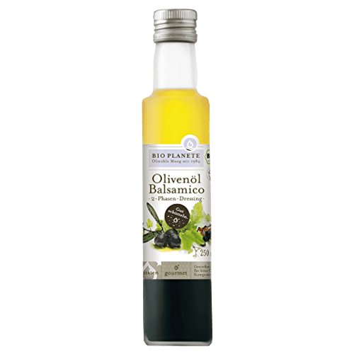 Bio Planete Olivenöl Balsamico 2-Phasen-Dressing (6 x 250 ml) von Bio Planète – Ölmühle Moog GmbH