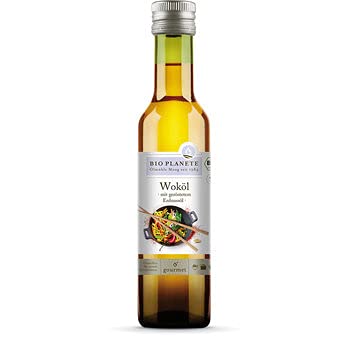Bio Planete Bio Woköl mit geröstetem Erdnussöl (6 x 250 ml) von BIO PLANET