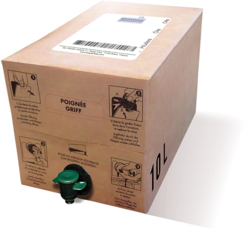Bio Planète Bratöl, gedämpft, 1er Pack (1 x 9.002 kg) von Nuvial