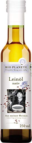 Bio Planète Leinöl nativ heimische Ernte, 2er Pack (2 x 250 ml) von Bio Planète