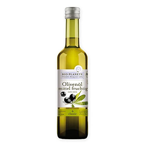Bio Planete - Olivenöl mittel fruchtig nativ extra - 0,5 l - 6er Pack von BIO PLANET
