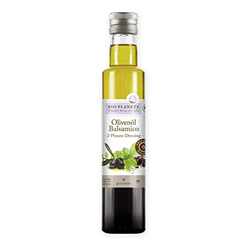 Bio Planete - Olivenöl und Balsamico 2-Phasen-Dressing - 0,25 l - 6er Pack von Bio Planete