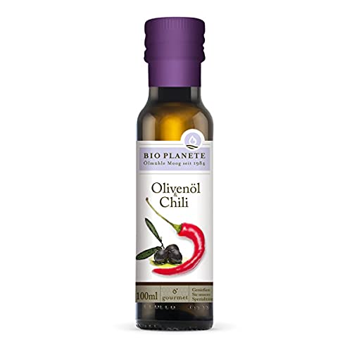 Bio Planete - Olivenöl und Chili - 100 ml - 4er Pack von BIO PLANET