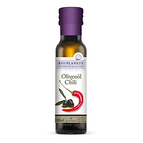 Bio Planete - Olivenöl und Chili - 100 ml - 4er Pack Bio Planete - Olivenöl und Chili - 100 ml - 4er Pack von Bio Planète