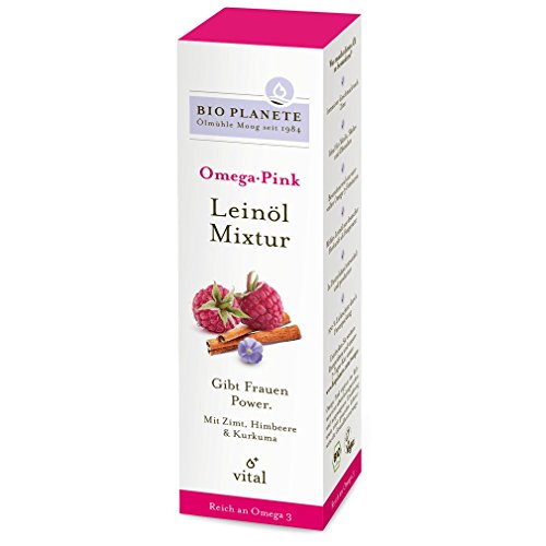 Bio Planete Omega Pink Leinöl-Mixtur (1 x 0,10 l) von Bio Planète