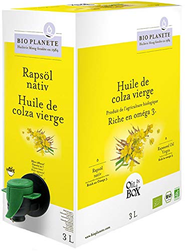 Bio Planète Rapsöl nativ, 1er Pack (1 x 3 kg) von Bio Planète
