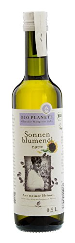 Sonnenblumenöl nativ aus deutscher Herkunft (0.5 L) von BIO PLANET