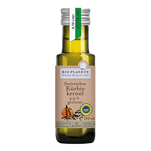 Bio Planete - Steirisches Kürbiskernöl g.g.A. geröstet - 100 ml - 4er Pack Bio Planete - Steirisches Kürbiskernöl g.g.A. geröstet - 100 ml - 4er Pack von Bio Planète