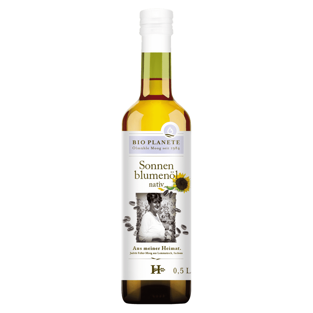 Bio Sonnenblumenöl nativ aus Deutschland Bio Sonnenblumenöl nativ aus Deutschland von Bio Planète