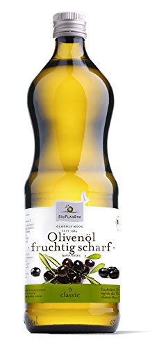 Bioplanete Olivenöl fruchtig scharf,nativ, 2er Pack (2 x 1 l) von BIO PLANET