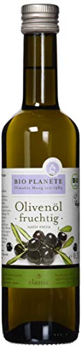 Bioplanete Olivenöl fruchtig scharf,nativ, 3er Pack (3 x 500 ml) von Bio Planète
