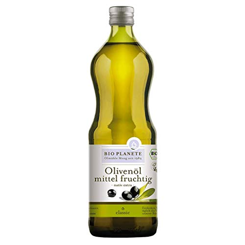 Bioplanete Olivenöl mittel fruchtig,nativ, 2er Pack (2 x 1 l) von Bioplanete