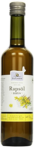 Bioplanete Rapsöl, 6er Pack (6 x 500 ml) von Bioplanete