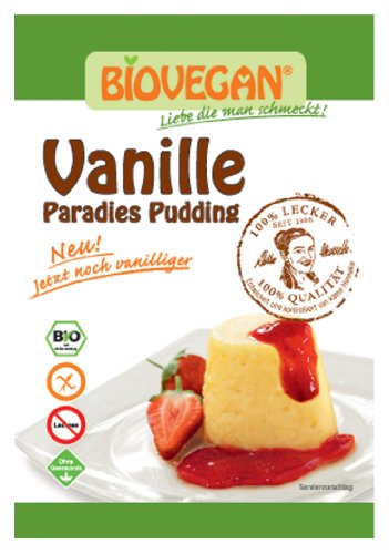 Bio Vegan Käthes Vanille Paradies Pudding 31g, 10er Pack (10 x 500 ml) von Biovegan