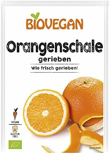 Biovegan Meine Orangenschale, gerieben, BIO, BV, 9g (2 x 9 gr) von Biovegan