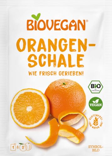 Biovegan Meine Orangenschale, gerieben, BIO, BV, 9g (2 x 9 gr) von Biovegan