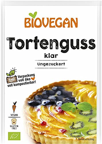 Biovegan Tortenguss klar, BIO (2 x 12 gr) von Biovegan