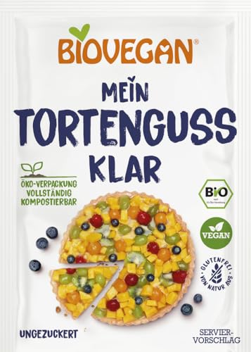 Biovegan Tortenguss klar, BIO (2 x 12 gr) von Biovegan