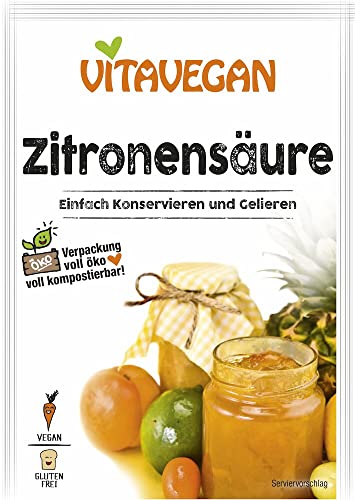Biovegan Zitronensäure (2 x 10 gr) von Biovegan