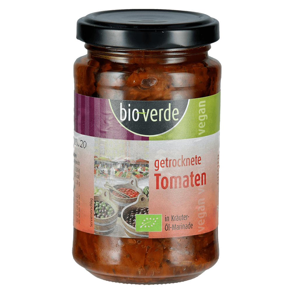 Bio Sonnengetrocknete Tomaten in Öl von Bio-Verde