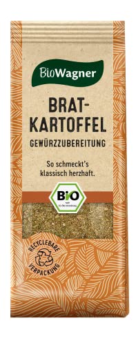 BioWagner - Bio Bratkartoffel Gewürzzubereitung | ideal für Aufläufe, Pürée oder Backkartoffeln | naturbelassene Bio-Zutaten | recyclebare Verpackung | 50 g BioWagner - Bio Bratkartoffel Gewürzzubereitung | ideal für Aufläufe, Pürée oder Backkartoffeln | naturbelassene Bio-Zutaten | recyclebare Verpackung | 50 g von BioWagner