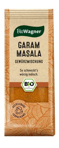 BioWagner - Bio Garam Masala | Gewürzmischung für Currys oder inidsches Naanbrot | naturbelassene Bio-Zutaten | recyclebare Verpackung | 40 g BioWagner - Bio Garam Masala | Gewürzmischung für Currys oder inidsches Naanbrot | naturbelassene Bio-Zutaten | recyclebare Verpackung | 40 g von BioWagner