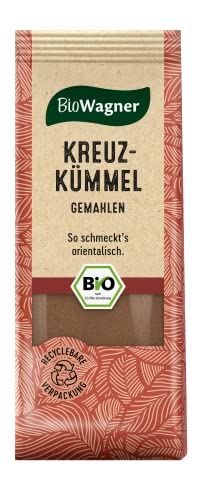 BioWagner - Bio Kreuzkümmel gemahlen | für orientalische Gerichte | naturbelassene Bio-Zutaten | recyclebare Verpackung | 40 g BioWagner - Bio Kreuzkümmel gemahlen | für orientalische Gerichte | naturbelassene Bio-Zutaten | recyclebare Verpackung | 40 g von BioWagner