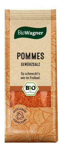 BioWagner - Bio Pommes Gewürzsalz | Gewürzsalz für Pommes | Passt perfekt zu zahlreichen Kartoffelgerichten | naturbelassene Bio-Zutaten | recyclebare Verpackung | 60 g BioWagner - Bio Pommes Gewürzsalz | Gewürzsalz für Pommes | Passt perfekt zu zahlreichen Kartoffelgerichten | naturbelassene Bio-Zutaten | recyclebare Verpackung | 60 g von BioWagner