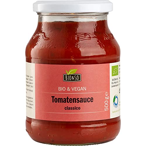 Bio&So Tomatensauce - Classico, 500g Bio&So Tomatensauce - Classico, 500g von Bio&So