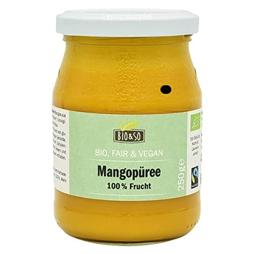 Bioso Mangopüree, 250g von Bio&So