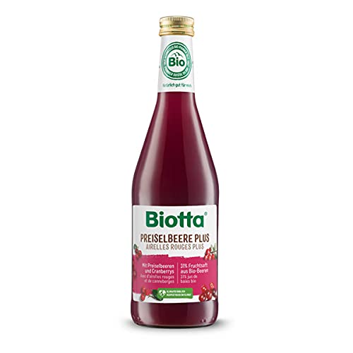 Biotta - Preiselbeere Plus bio - 0,5 l - 6er Pack von Bio